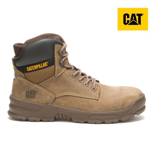 Caterpillar Mobilize Alloy Toe Werkschoenen Heren Bruin (PMCB.NL)